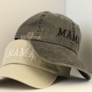Mama Hat| Mama Embroidery Hat| Baseball Cap| Custom Embroidery| Mothers Day Gift