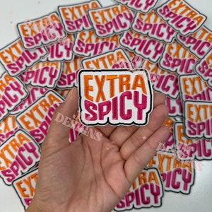 Extra pittige opstrijkpatch |Opstrijkbaar | Vetgedrukte patch| Grappige patches | Hoedenstang|Vrachtwagenhoed
