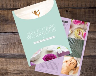 Selfcare Journal, Wellness Gift, Goal Planner, Dagelijkse inspiratie, Zelfliefde Afdrukbaar, Habit Tracker, Breng uw leven in evenwicht, SelfCare Tips