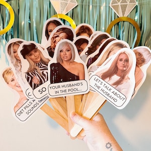 Bravo Real Housewives Party Decorations | Photo Booth Props | Bravo Housewives Bachelorette Party