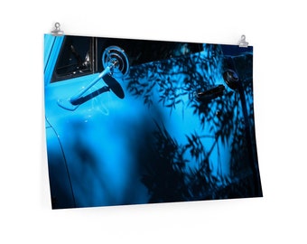 Blue Chevy Pick-up | Antieke Chevrolet truck kunstwerk | Chevy Premium Matte horizontale posters