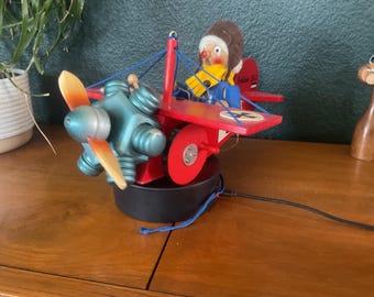 ヴィンテージ　SNOOPY　 スヌーピー　 HANDLEBAR TOY Vintage Snoopy “red Baron” Bicycle Handlebar Toy New in Package - Etsy