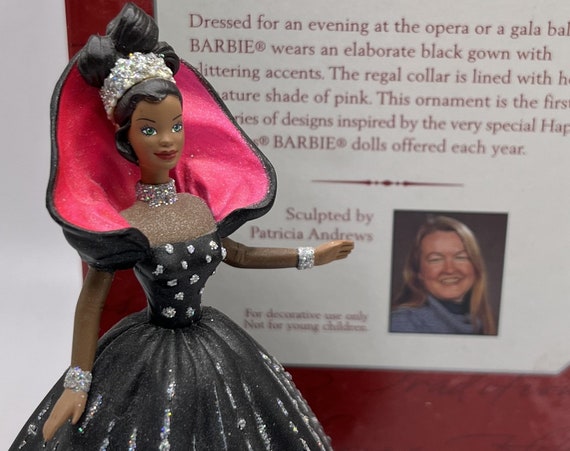 2021 Holiday Barbie African American Hallmark Keepsake Ornament