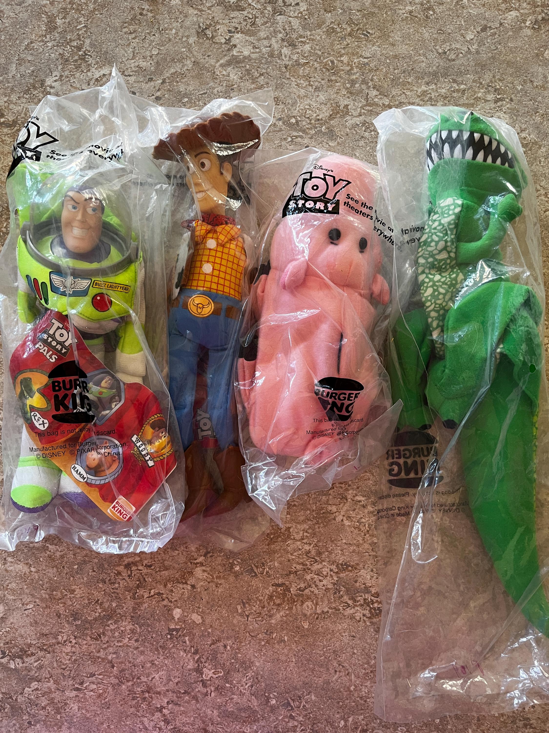 90s Burger King Toy Story Woody Buzz lightyear RC Complete