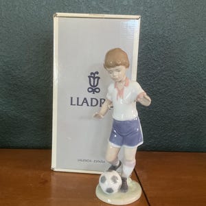 Lladro Soccer Player - Etsy