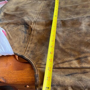 Chaleco vintage Filson XL de tela color tostado oscuro, forro a cuadros rojos estilo búfalo, estilo RN39126, ¡fabricado en EE. UU.! imagen 8