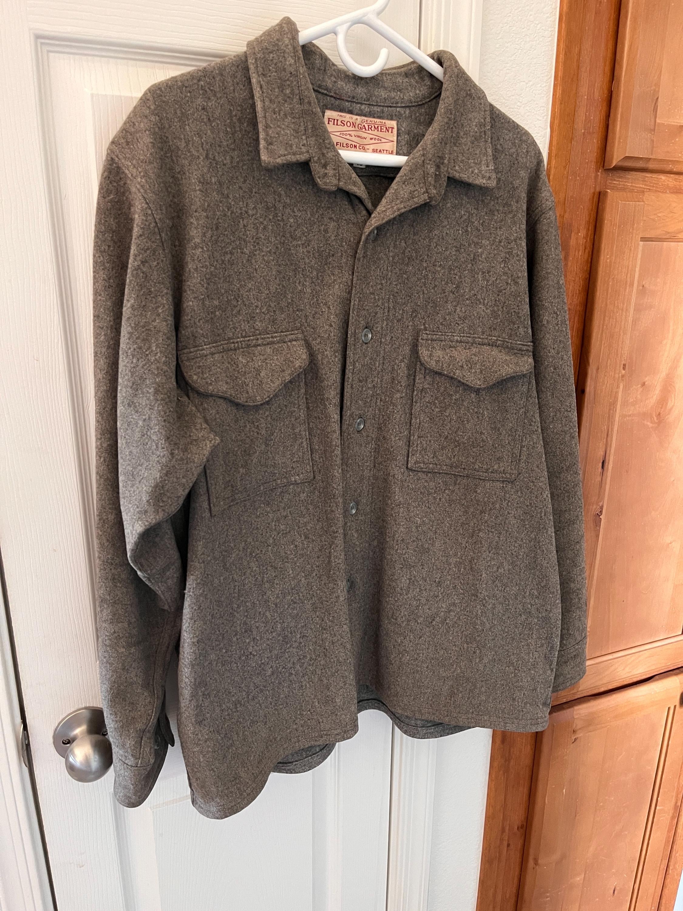 Mens Filson Wool Coat - Etsy