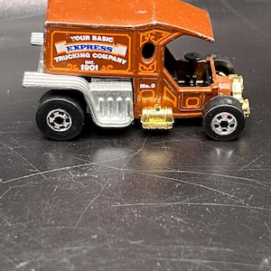 Rare!! Vintage Hot Wheels Brown T-Totaller, Excellent Vintage Condition! 1973