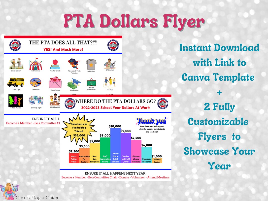 pta-dollars-flyer-pta-pto-booster-clubs-editable-template-etsy
