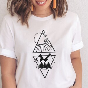Diamond Shape Sun Shirt | Comfortcolour tee | Clothing | Graphic Tees | Oversized Tee | Tops & Tees | T-shirts | Shirt for Women | Vintage