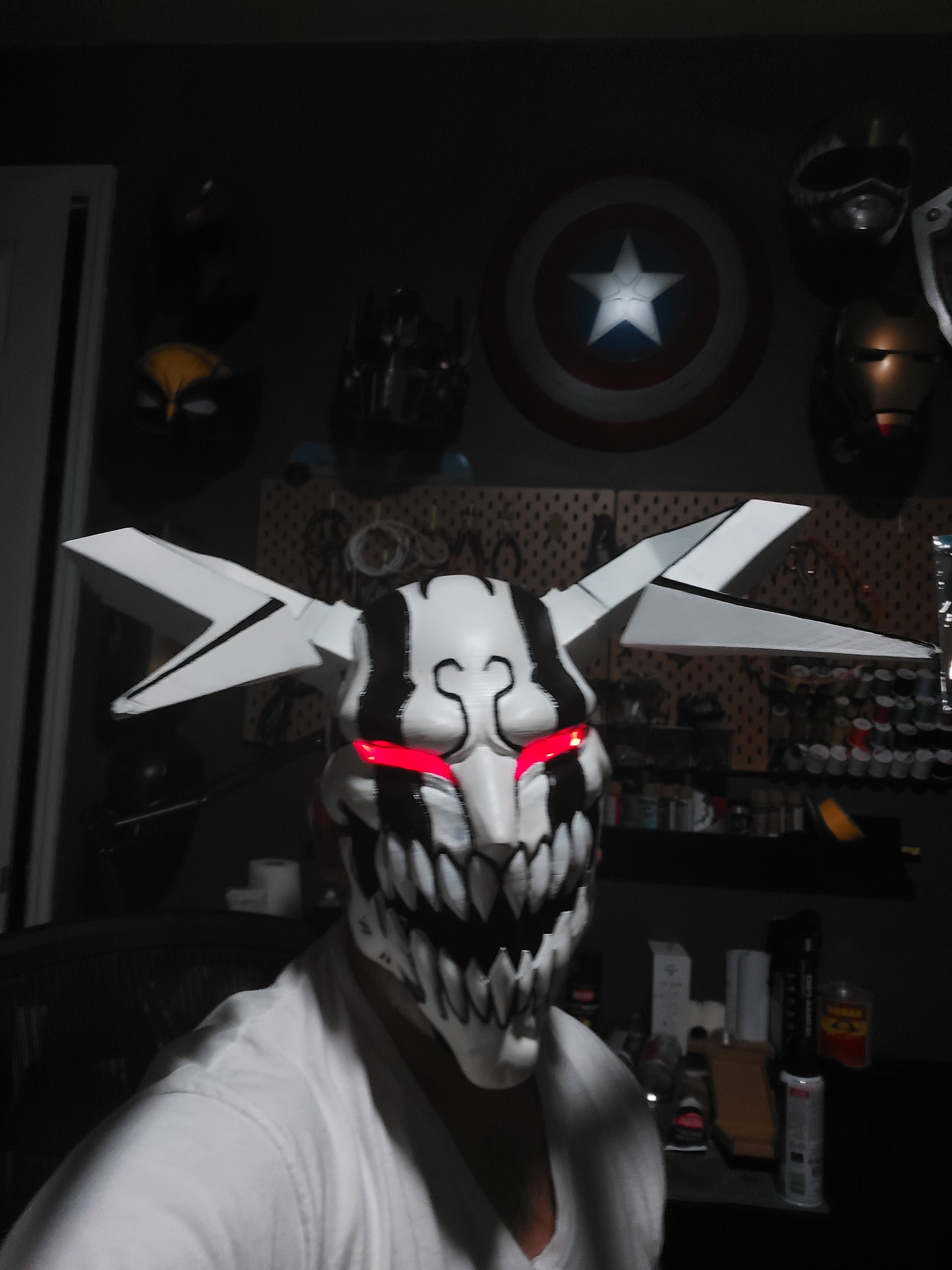 Vasto Lorde Raw 3D Printed Life-size Scale Collectable Mask