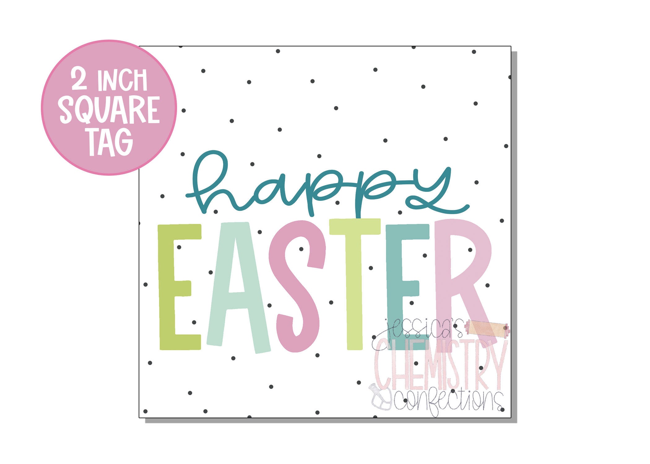 Happy Easter tag | Happy Easter | Easter tag | Easter printable | Gift tag | Cookie tag | Cookie printable | Instant download