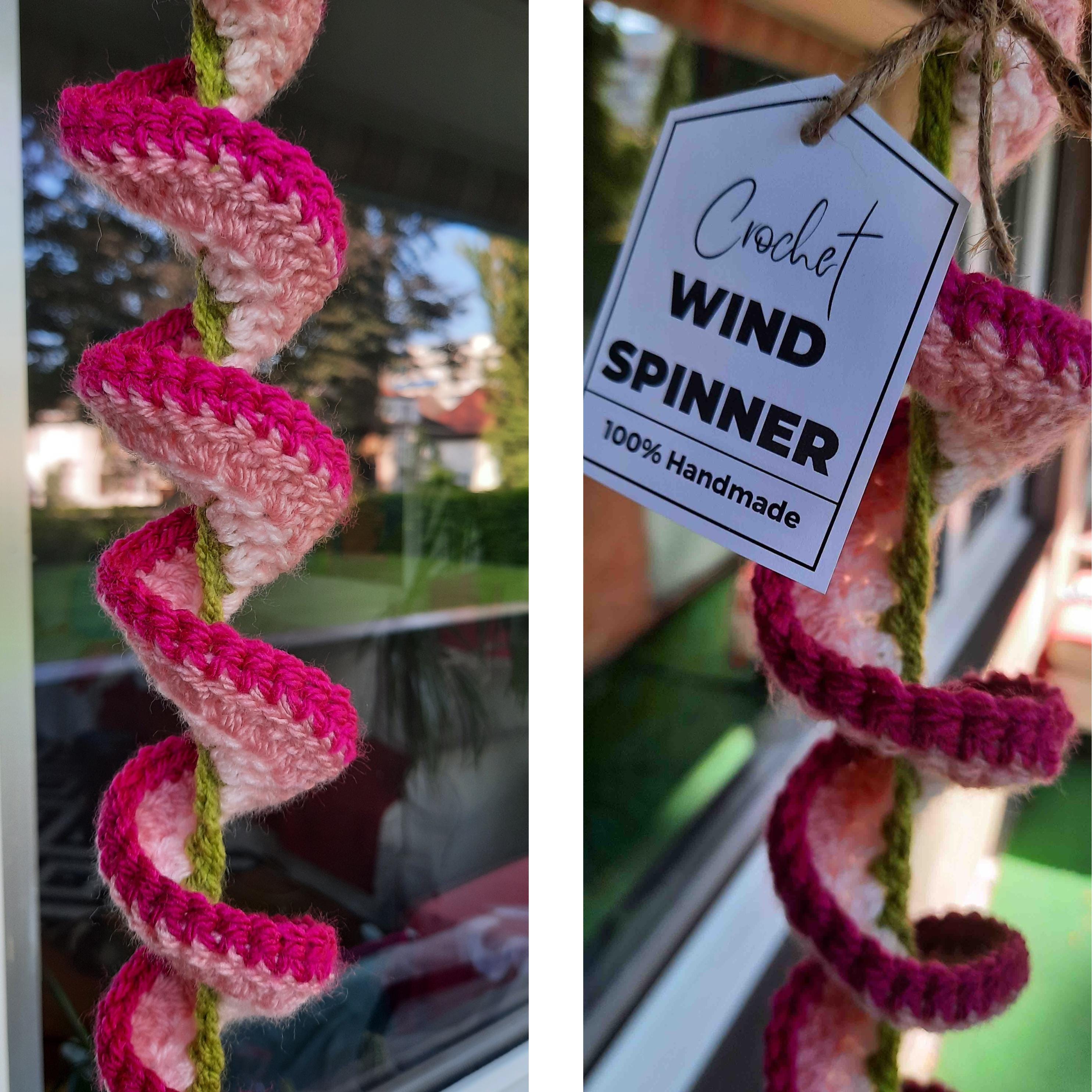 Wind Spinner Instructions.pdf BUNDLE: 4 Seasonal Crochet Wind Spinner Patterns, PDF Printable ...