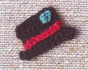 Snowman Hat Appliqué Crochet Pattern | Beginner-Friendly Crochet Pattern | Holiday Crochet Applique Pattern | Instant Download