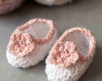 Baby Booties Crochet Pattern | Crochet Baby Shoes Pattern for Beginner | Newborn Baby Gift Idea | Baby Shower Gift | Instant Download