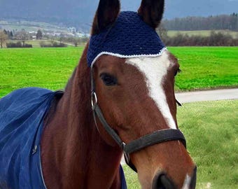 Granny Stitch Horse Ear Bonnet Crochet Pattern, printable PDF, beginner-friendly, horse gift, equestrian accessories, DIY instructions