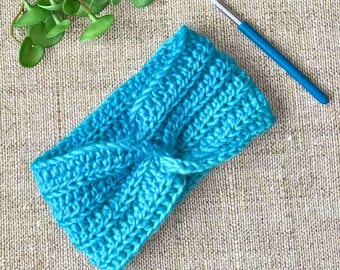 Easy Twist Ear Warmer Crochet Pattern | Crochet Ribbed Headband Pattern | Crochet Headband | Easy Crochet Pattern | Instant Download