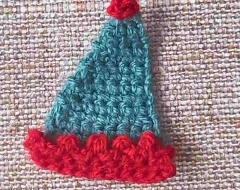 Elf Hat Appliqué Crochet Pattern | Christmas Crochet Pattern | Easy Crochet Pattern PDF Download | Instant Download