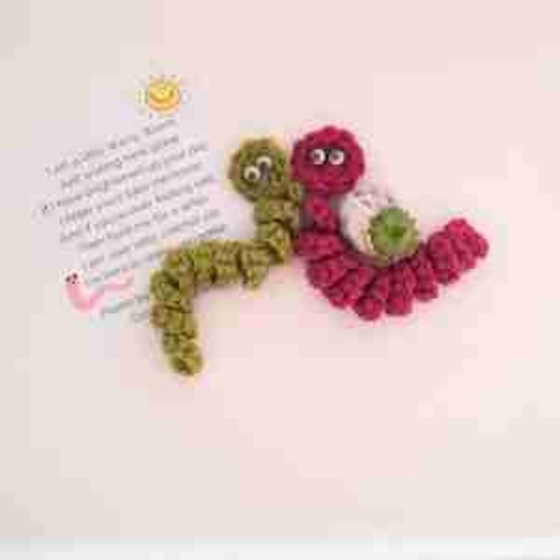 PRINTABLE Worry Worm TAGS, Poem Tags for Crochet Worry Worms, Display ...