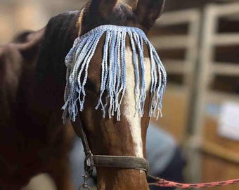 Horse Fly Fringe Crochet Pattern, DIY Browband Fly Tassels, Beginner PDF, Instant Download, Horse Tack DIY, Horse Gift