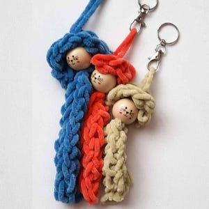 Finger Worry Worm Crochet Patterns | Crochet Pattern for Kids | Fidget keyring | Emotional Support Toy | Instant Download