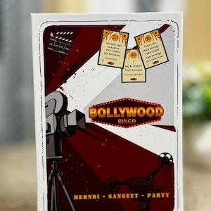 Bollywood Bingo: EDICIÓN FIESTA