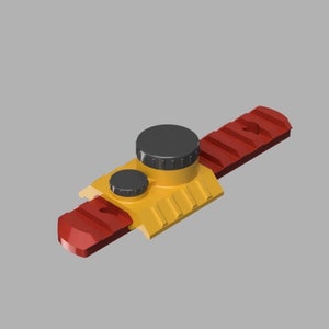 Picatinny Rail CR1/3N Battery Holder | Pic Rail | MIL-STD-1913 Rail | 1913 Rail Accessory | Tactical Pic Rail Holder | CR11108