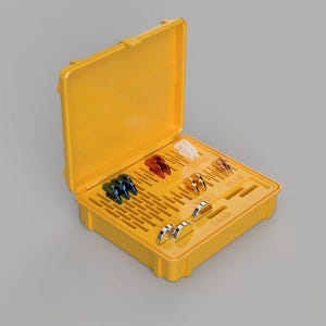 Rugged CR2032, CR2016, CR2025, CR2450, CR1616, CR1632  Battery Holder | Battery Box | Compact Storage Case