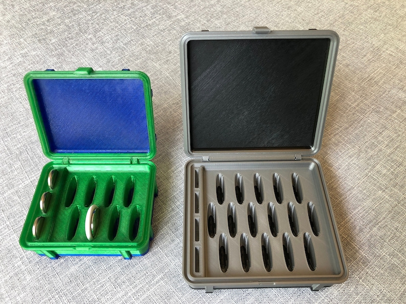 Rugged AirTag & CR2032 Storage Box | Apple AirTag Holder | Coin Battery Organizer | CR2032 Case | Battery Storage Container image 2
