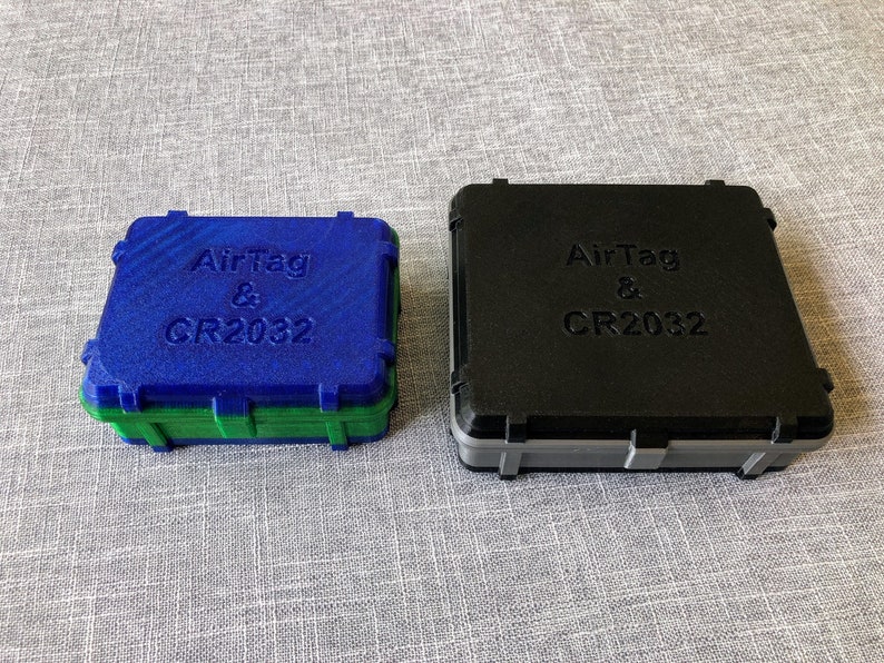 Rugged AirTag & CR2032 Storage Box | Apple AirTag Holder | Coin Battery Organizer | CR2032 Case | Battery Storage Container image 7