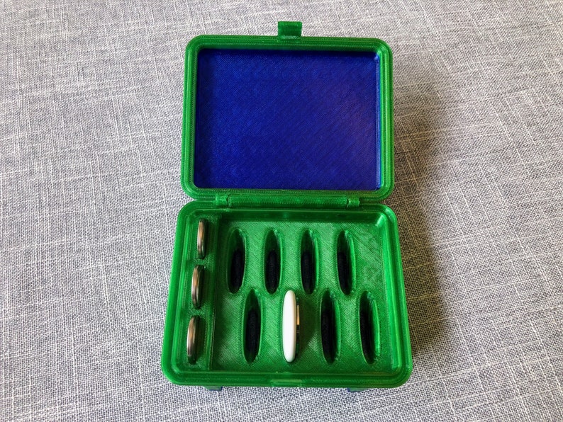 Rugged AirTag & CR2032 Storage Box | Apple AirTag Holder | Coin Battery Organizer | CR2032 Case | Battery Storage Container image 9
