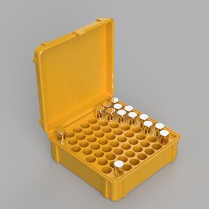 Rugged (60) AA Battery Holder | Battery Box | Compact Storage Case