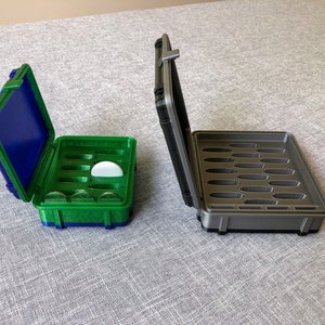 Rugged AirTag & CR2032 Storage Box | Apple AirTag Holder | Coin Battery Organizer | CR2032 Case | Battery Storage Container image 4