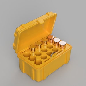 Rugged AA, CR2032, CR123/A Combo Battery Box | Battery Holder | Compact Storage Case