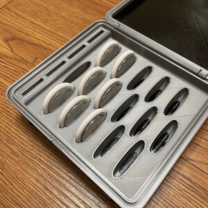 Rugged AirTag & CR2032 Storage Box | Apple AirTag Holder | Coin Battery Organizer | CR2032 Case | Battery Storage Container image 5