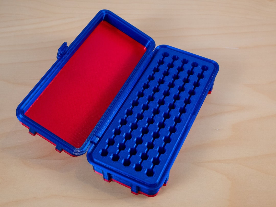 Rugged 60 1 Inch Hex Bit Box Hex Bit Organizer Hex Bit Holder Hex Bit