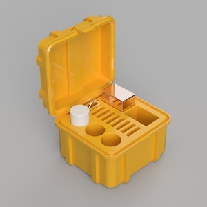 Rugged 123, CR1632 & 9 Volt Battery Holder | Battery Box | Compact Storage Case
