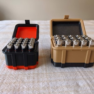 Support de pile AA ou AAA robuste | Boîtier de batterie | Mallette de rangement compacte