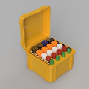 Rugged 18650, 18350, CR123, AA, AAA, CR2032 & CR1632 Battery Holder | Battery Box | Compact Storage Case