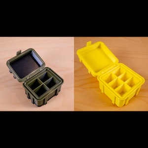 Rugged 9 Volt Battery Holder | Battery Box | Compact Storage Case