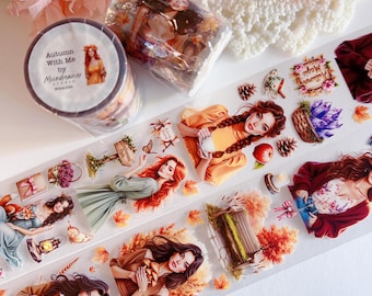 Autumn With Me PET Tape: Scrapbooking, Journaling, Card Making, Arts and Crafts Projects