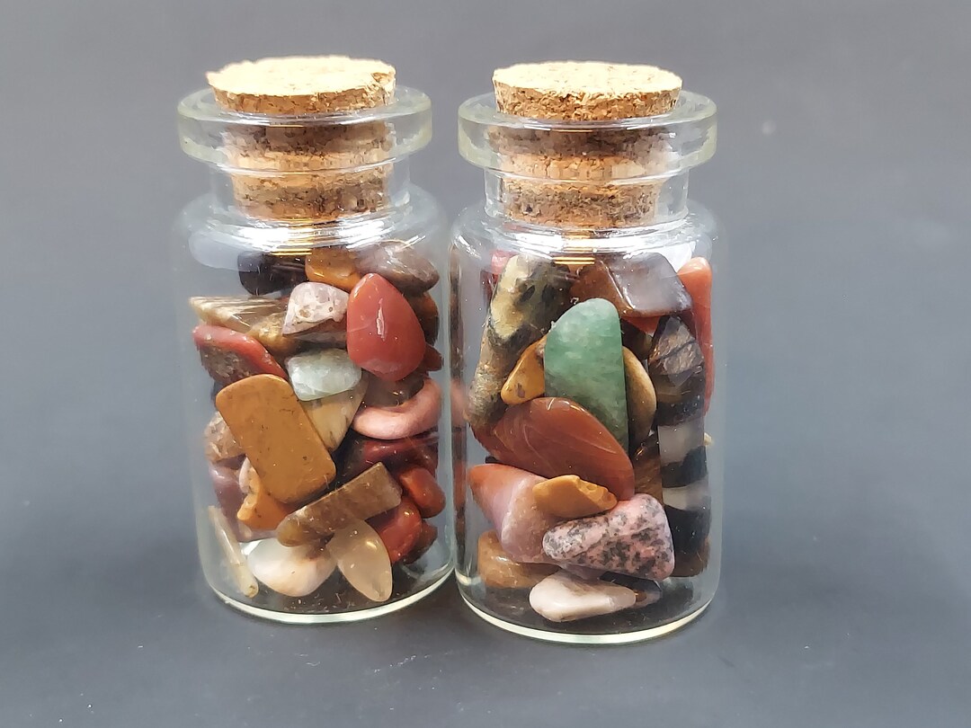 Random Tumble Jar Tiny Tumble Jars - Etsy