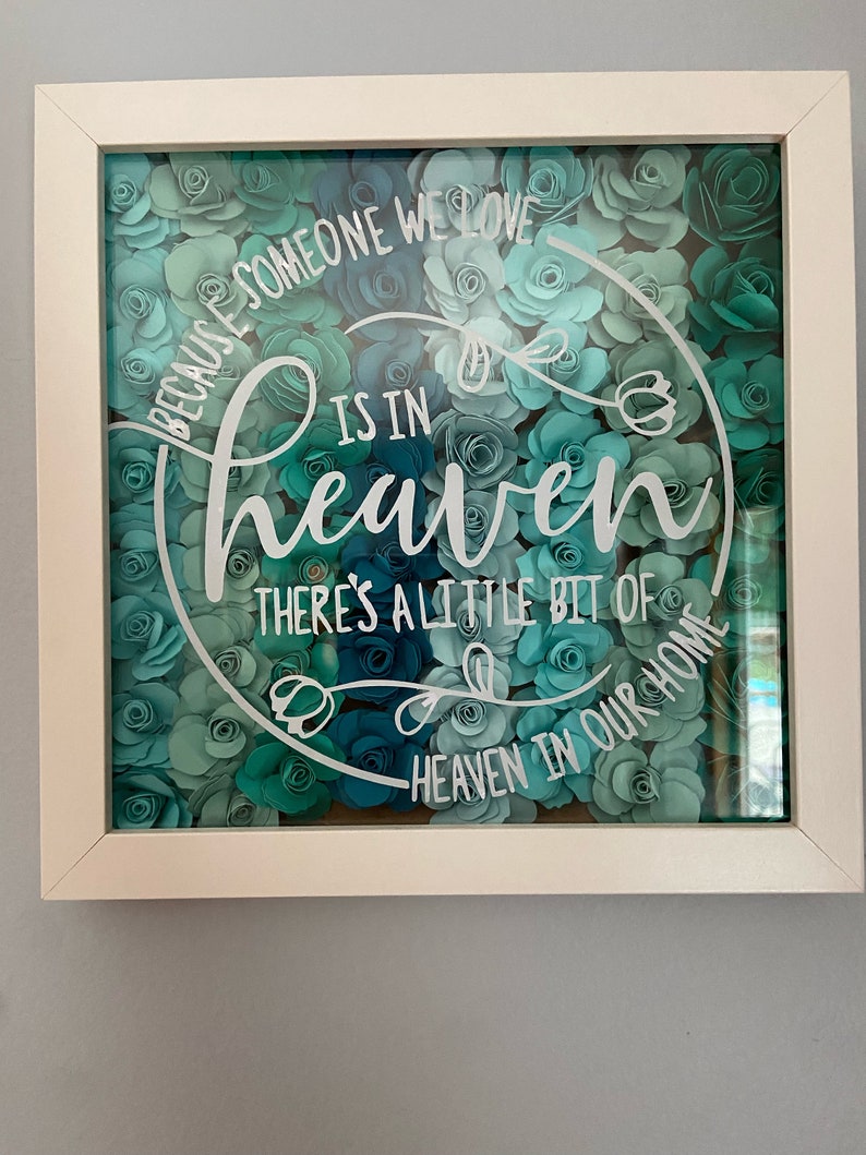 SVG Heaven Shadowbox FILES ONLY for Vinyl & Cardstock Etsy