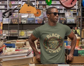 Black Power Unisex Softstyle T-Shirt