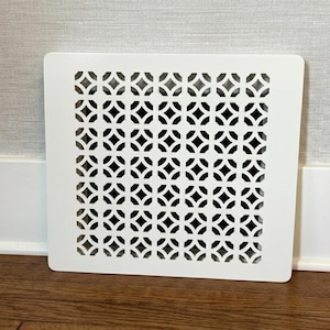 Decoratief zwaartekrachtregister voor plinten – extra groot magnetisch register voor oude huizen, aangepaste patronen en maten