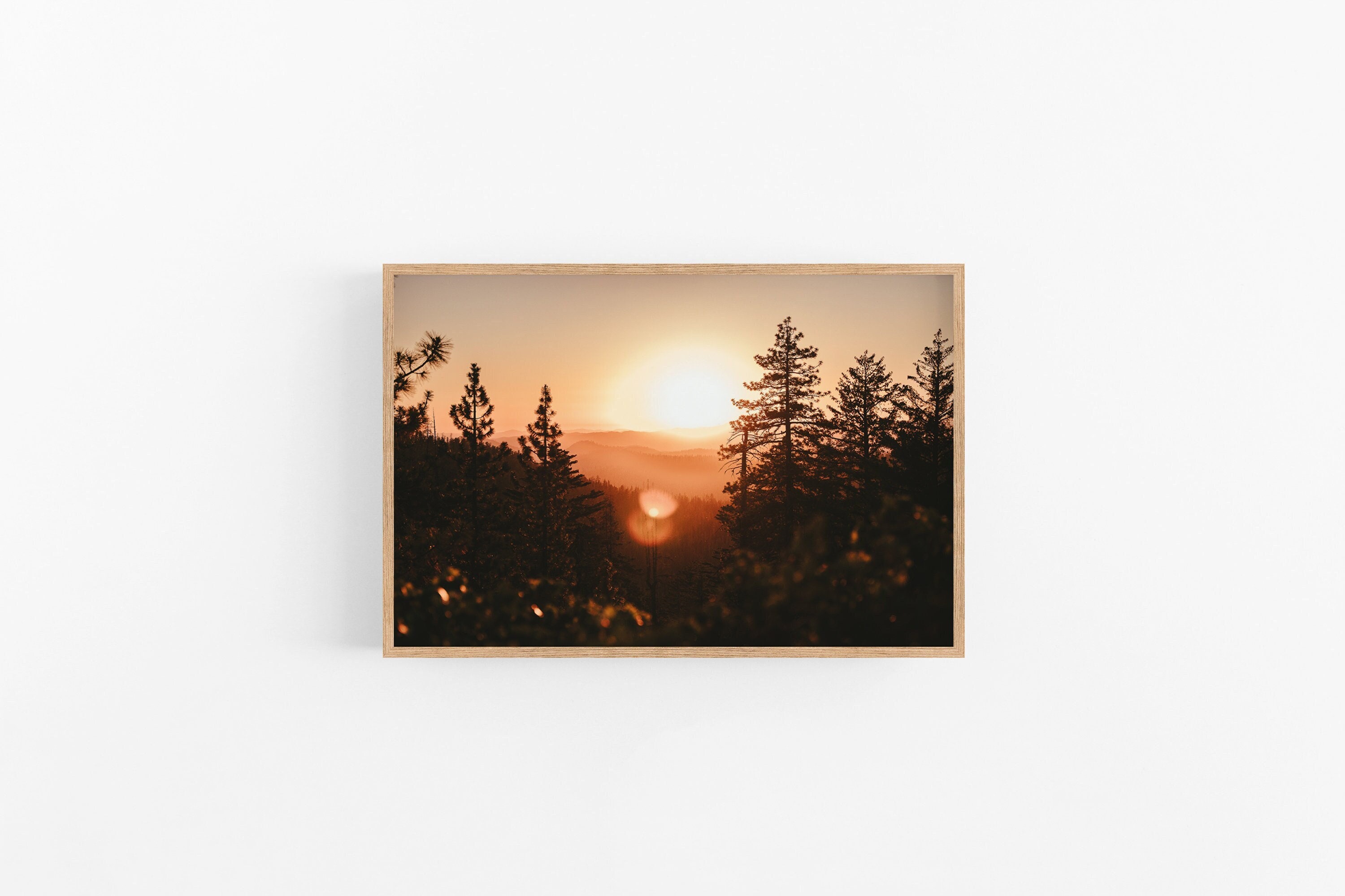Forest Print PRINTABLE WALL ART Fall Decor Wall Decor Nordic Poster ...