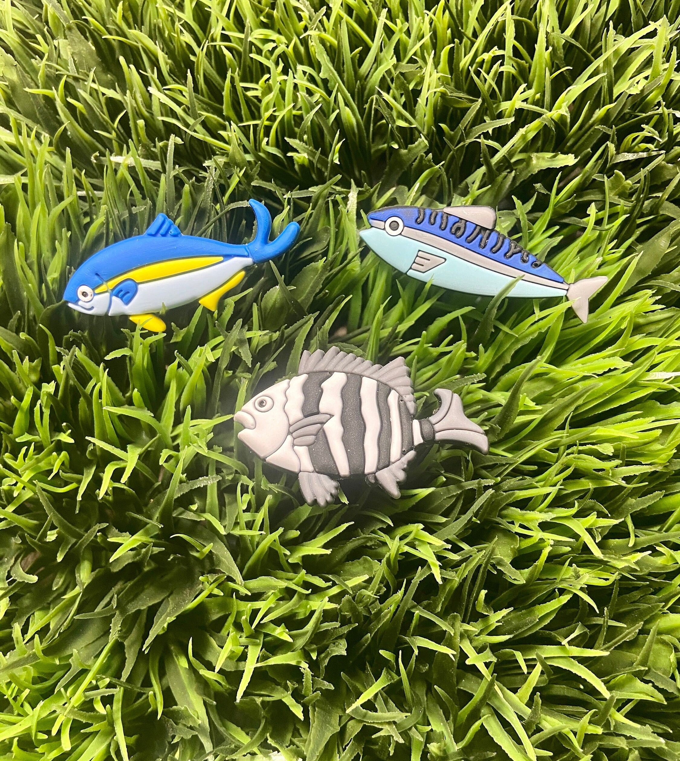 Fish Shoe Charms 