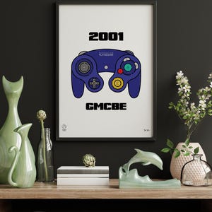 Nintendo GameCube, GameCube autentico, un controller, sistema console retrò, console plug and play, controller/i + cavo AV e caricabatterie