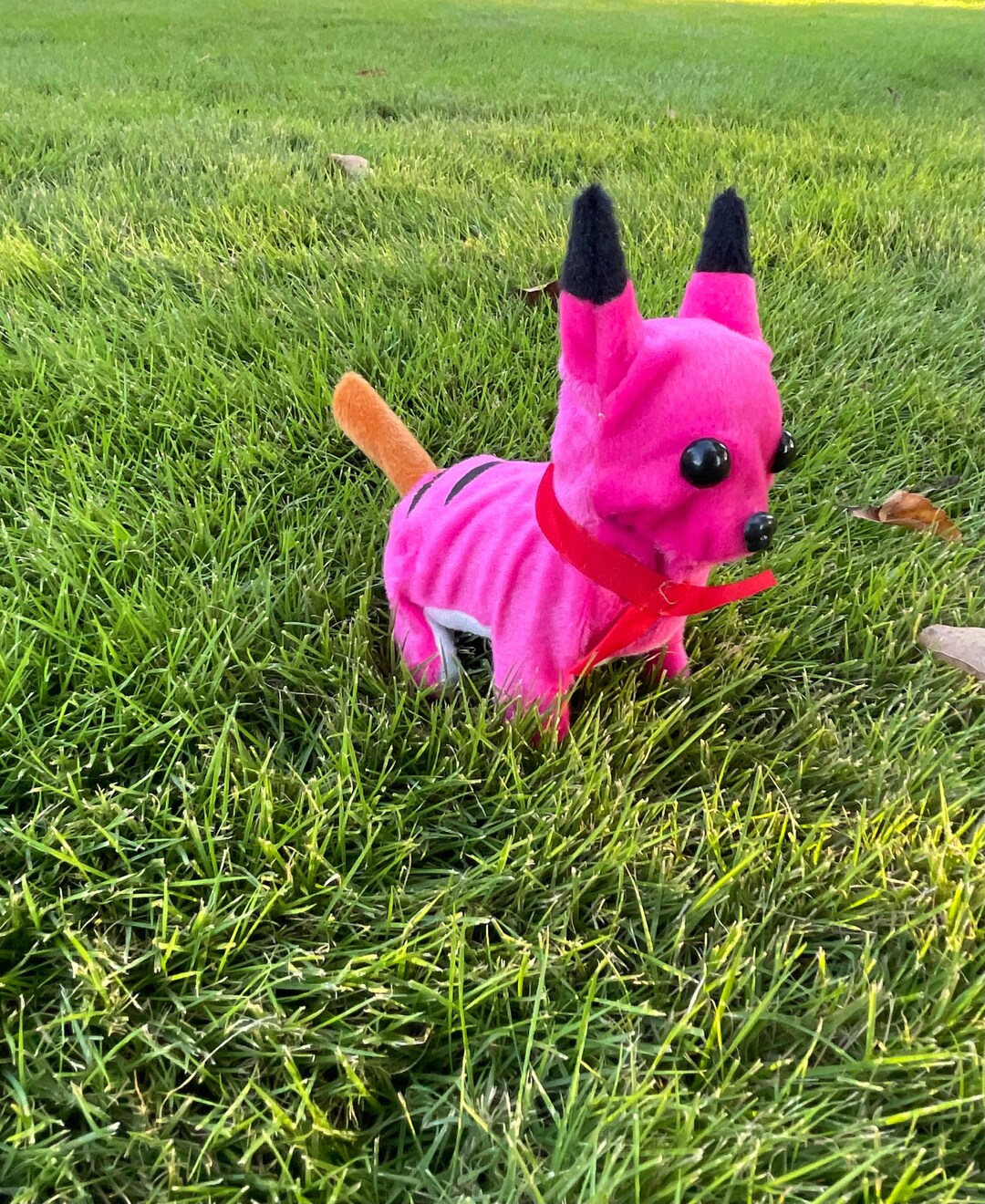 Pokemon Pikachu Handmade Plushies Toys Walking Barking Dog - Etsy