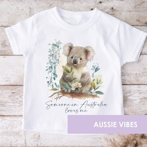 Australian Baby Gift Koala Shirt Australia Day Aussie Overseas Gift New Baby Bodysuit Overseas Baby Gift Australian Animals From Australia